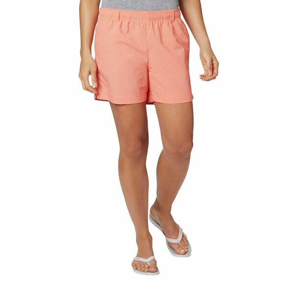 Columbia Women’s PFG Backcast Water Short Neon pastel Orange pink Medium - Picture 1 of 12